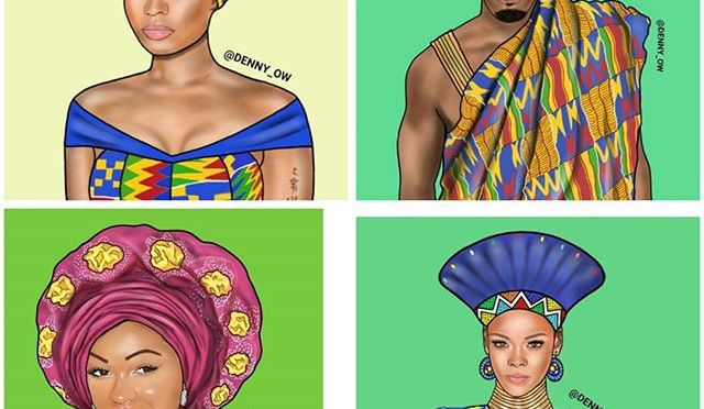 How Ghanaian Fashion Illustrator Denny Owusu Became An Internet Sensation