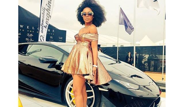 Pick Your Favourite Look: Actress Nomzamo Mbatha At The Cell C Joburg Polo Classic