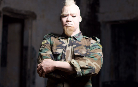 Chris Attoh Plays An Albino Soldier In The Movie ‘Kintampo’ – Peep The Trailer Starring Sika Osei, Adjetey Anang & More