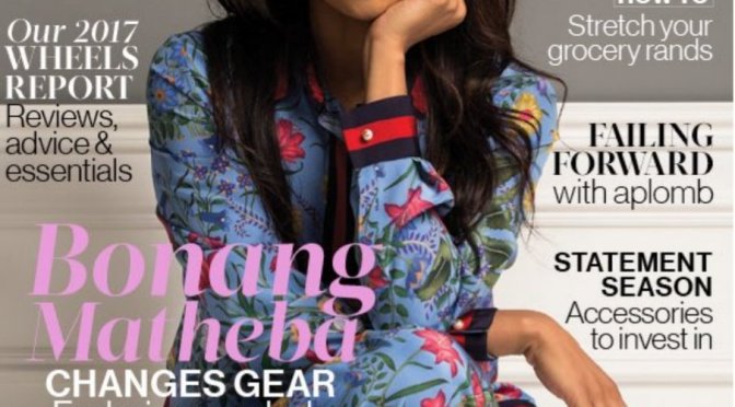 Bonang Matheba Covers Destiny Magazine. Here Is What Went Down Behind The Scenes